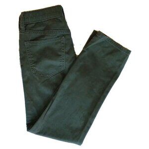 *50off3* Old Navy 360 Stretch Slim Built-In Tough Jeans Boys 8 Dark Khaki Green